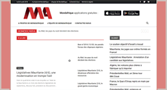 Desktop Screenshot of mondafrique.com